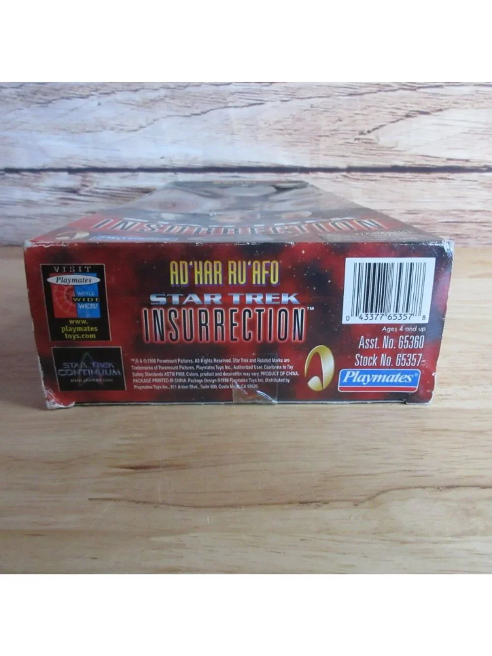 Star Trek Insurrection Ad'har Ru'Afo 9
